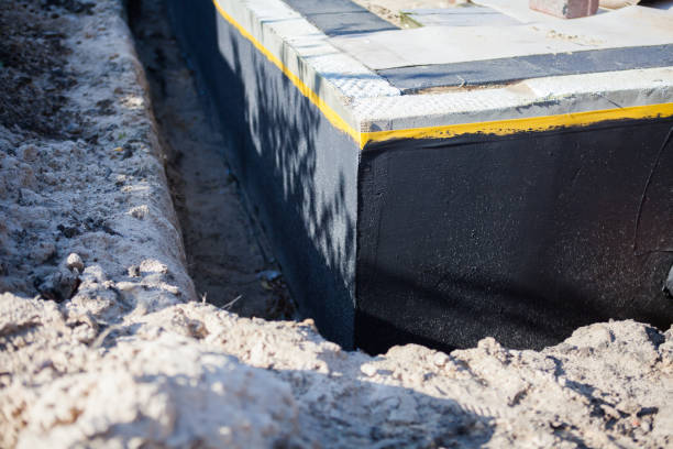 Professional Waterproofing technician working in Elgin, MN